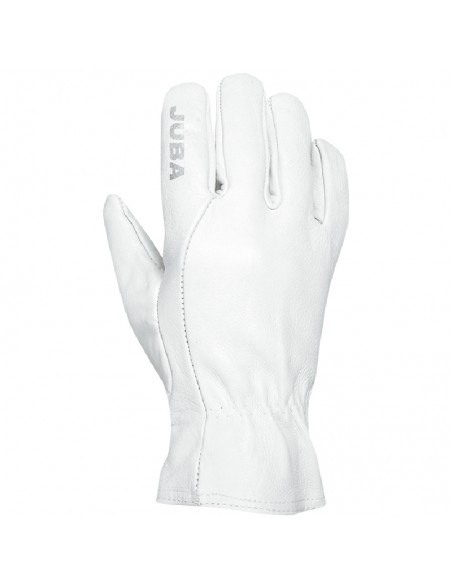 GUANTE PIEL FLOR 406VN BLANCO (12X10) (T: 8-12)