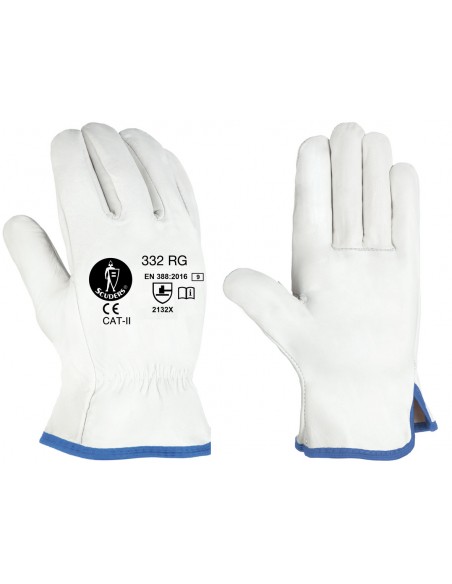 GUANTE PIEL FLOR 332 RG (T:7-11) (12x10)