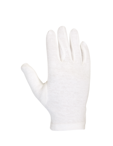 GUANTE ALGODÓN 413 BLA (PAQ 12PAR) 