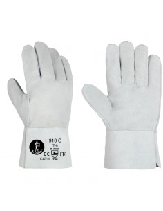 GUANTE CUERO CORTO 910 C (T:9) (12x10) 2