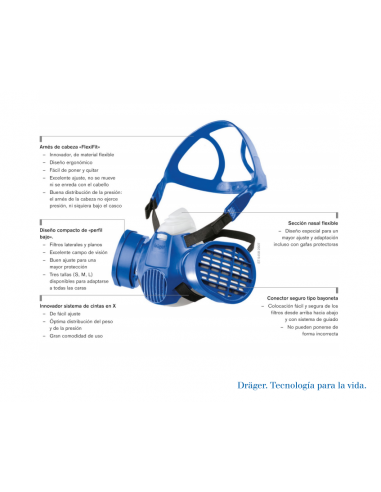 SEMIMASCARA XPLORE 3300 T:M + 2...