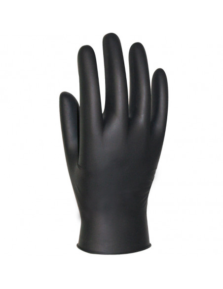 GUANTE NITRILO DESECHABLE SIN EMPOLVAR UNIBLACK (100ud)