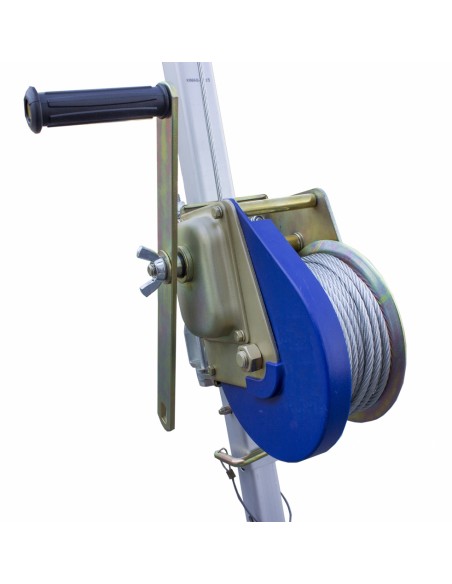 KIT TRIPODE TRIP10 CON TORNO Y ANTICAIDAS RETRACTIL 15M