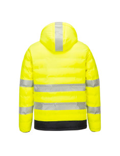 CHAQUETA CALEFACTADA S548 AV (S-3XL) AMARILLO/NEGRO 2