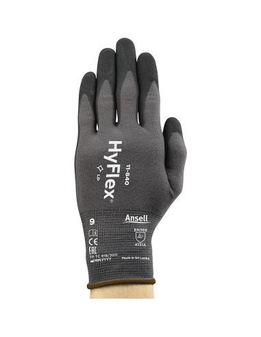 GUANTE NITRILO HYFLEX 11-840 (T:...