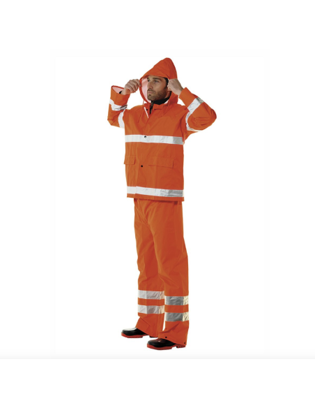 Conjunto Impermeable Alta Visibilidad ISSALINE