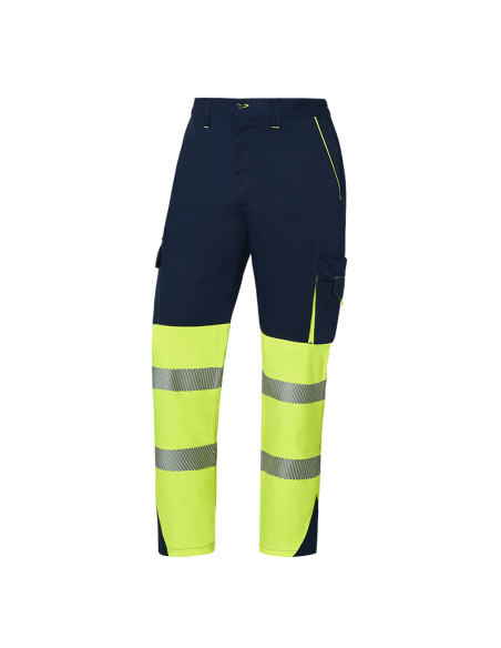 PANTALÓN ALTA VISIBILIDAD MULTIBOLSILLOS TEJIDO RECICLADO