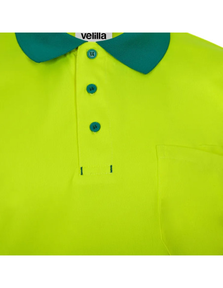 POLO GRS ALTA VISIBILIDAD MANGA CORTA