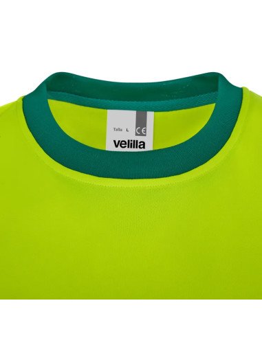 CAMISETA ALTA VISIBILIDAD MANGA CORTA RECICLADA