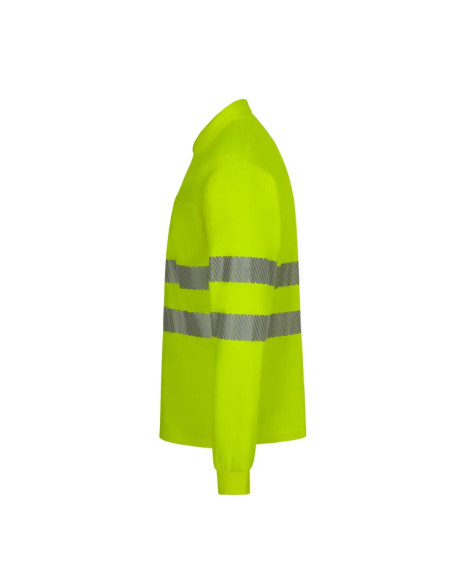 POLO ALTA VISIBILIDAD ML BS RECICLADO