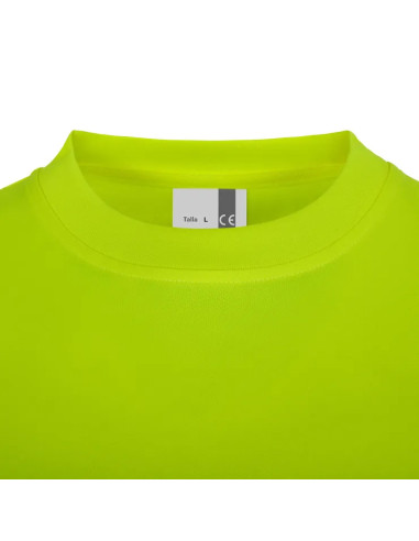 CAMISETA ALTA VISIBILIDAD ML BS RECICLADA