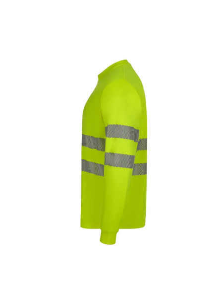 CAMISETA ALTA VISIBILIDAD ML BS RECICLADA