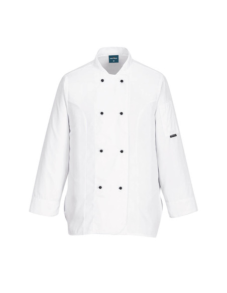 CHAQUETA DE COCINA PARA MUJER RAQUEL, CON MANGA LARGA C837