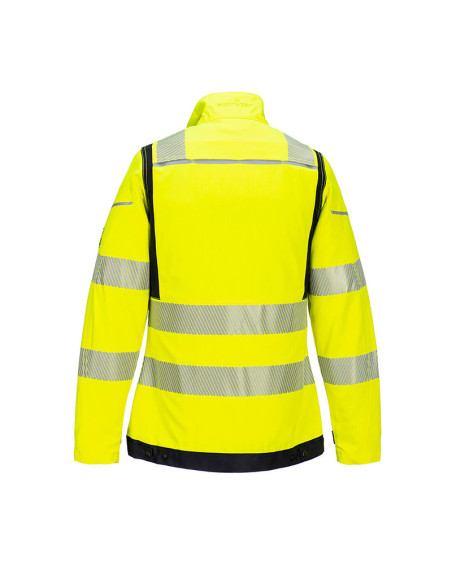 CHAQUETA DE MUJER PW3 FR MODAFLAME HI-VIS WOMEN´S WORK FR715