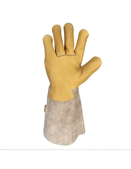 GUANTE FORESTAL PIEL MIXTO Y FORRO ARAMIDA 204FSFR