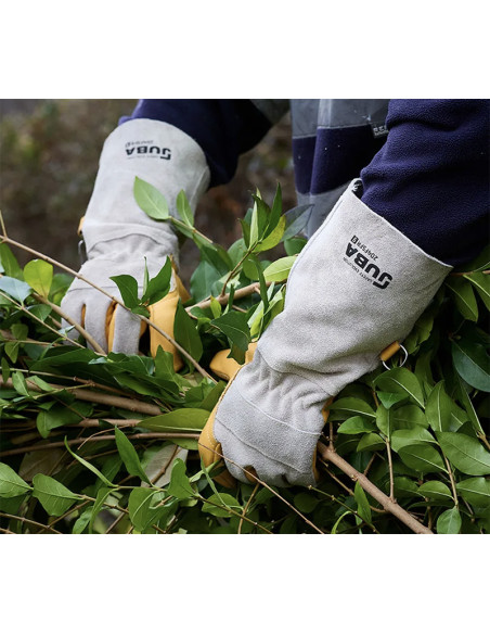 GUANTE FORESTAL PIEL MIXTO Y FORRO ARAMIDA 204FSFR