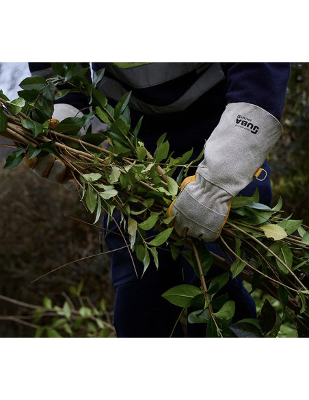 GUANTE FORESTAL PIEL MIXTO Y FORRO ARAMIDA 204FSFR