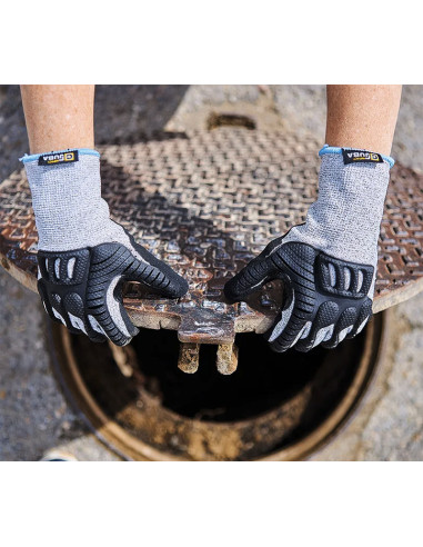 GUANTE NITRILO ANTI IMPACTO 4560IM IMPACT