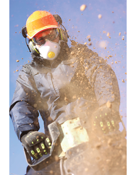 GUANTE DE PUNTO ANTI IMPACTO Y ANTIVIBRACIONES VV904