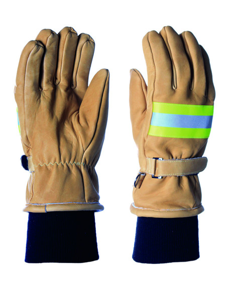 GUANTE BOMBERO PIEL FLOR IGNIFUGO FLAMER