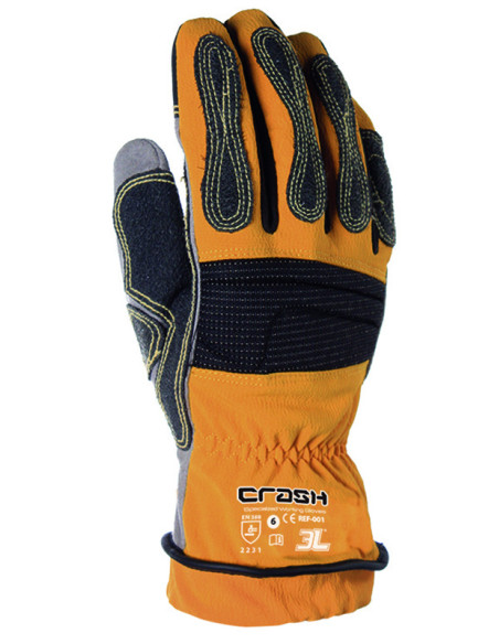 GUANTE BOMBERO RESCATE CON REFUERZO KEVLAR ARMOTEX CRASH