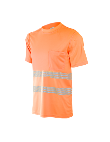 CAMISETA AV MANGA CORTA SEGMENTADA Y...