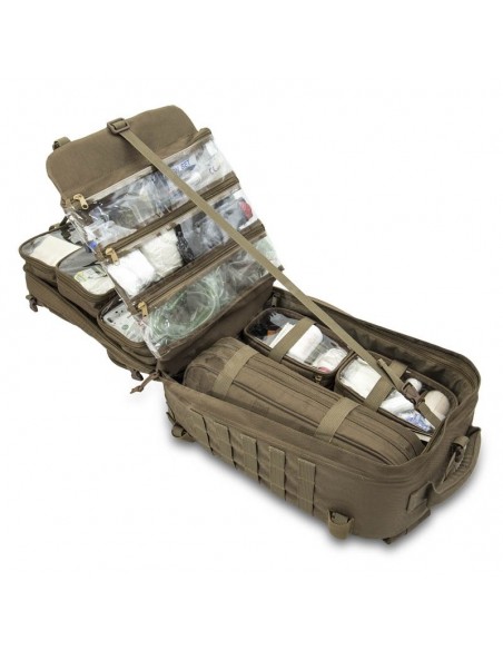 MOCHILA TACTICO SANITARIA COYOTE PARAMED´S